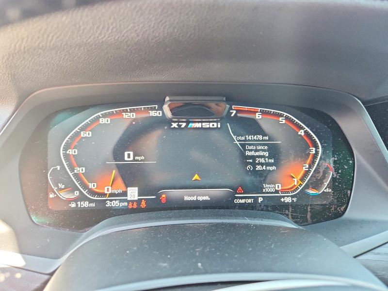 67640526 :رقم المزاد ، 5UXCX6C0XN9M42616 vin ، 2022 Bmw X7 مزاد بيع