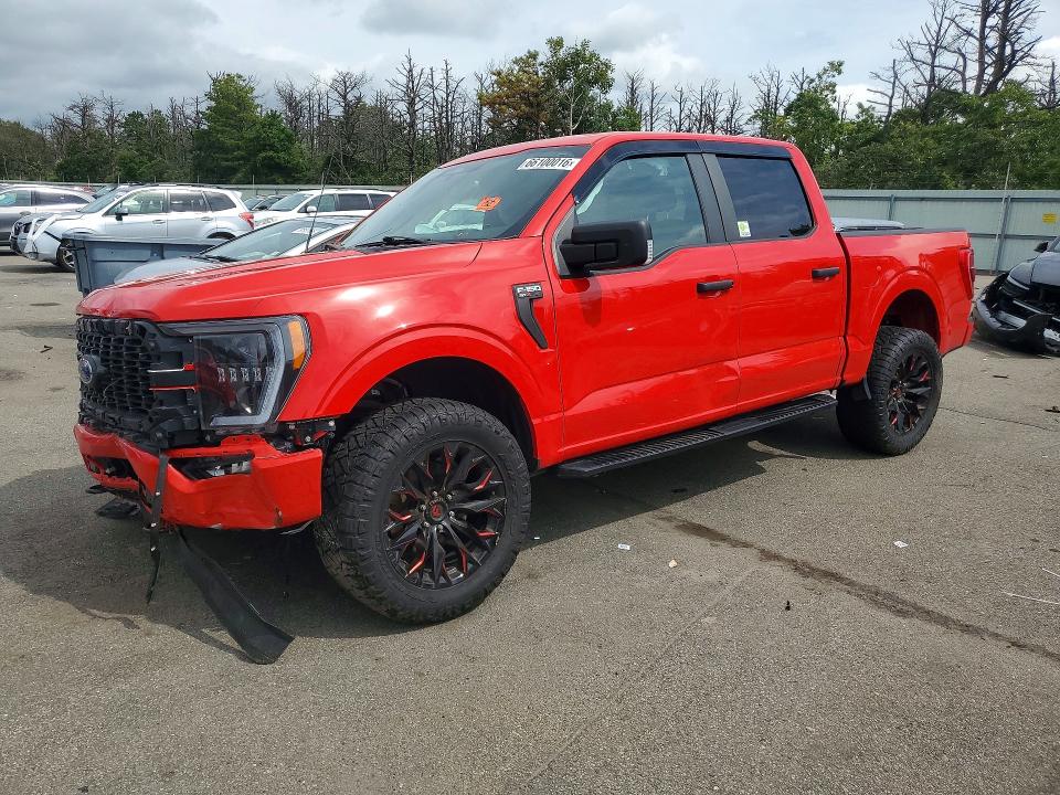 66100016 :رقم المزاد ، 1FTEW1EBXNKD16666 vin ، 2022 Ford F150 مزاد بيع