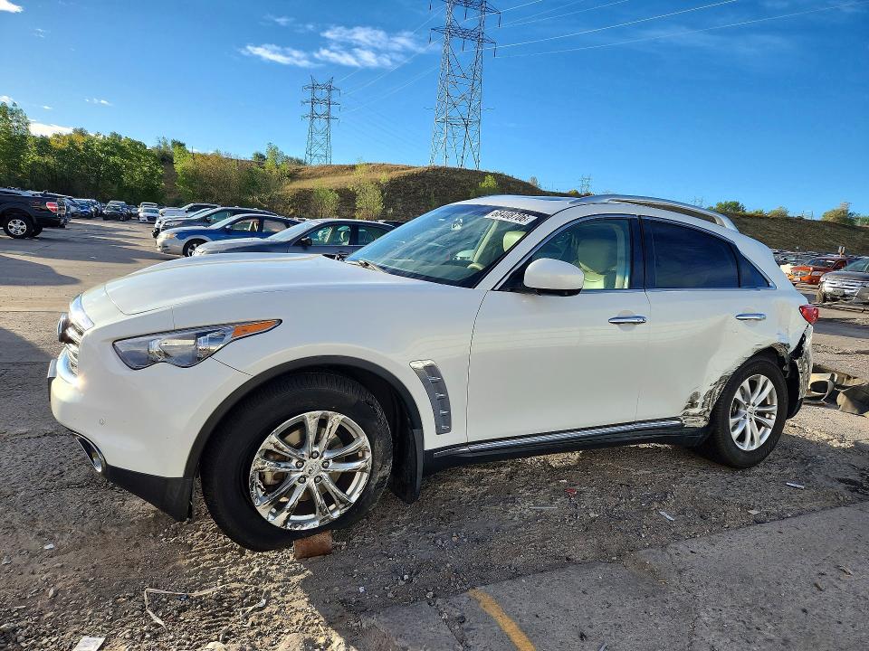 Aukcja sprzedaży 2013 Infiniti Fx37, vin: JN8CS1MW9DM173661, numer aukcji: 68408706