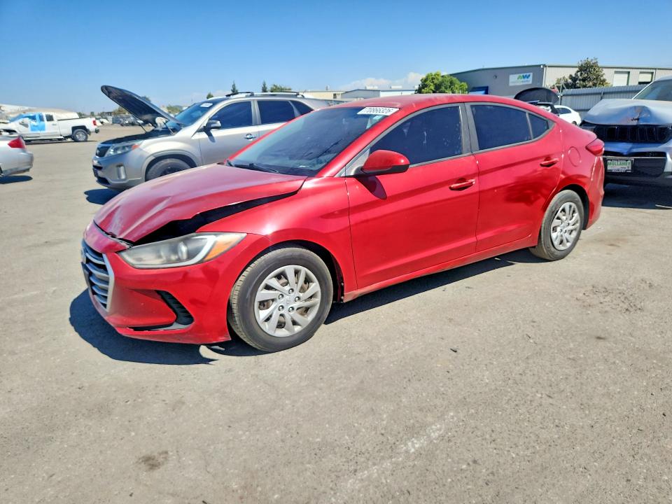 Продажа на аукционе авто 2017 Hyundai Elantra, vin: 5NPD74LF9HH190707, номер лота: 70866326