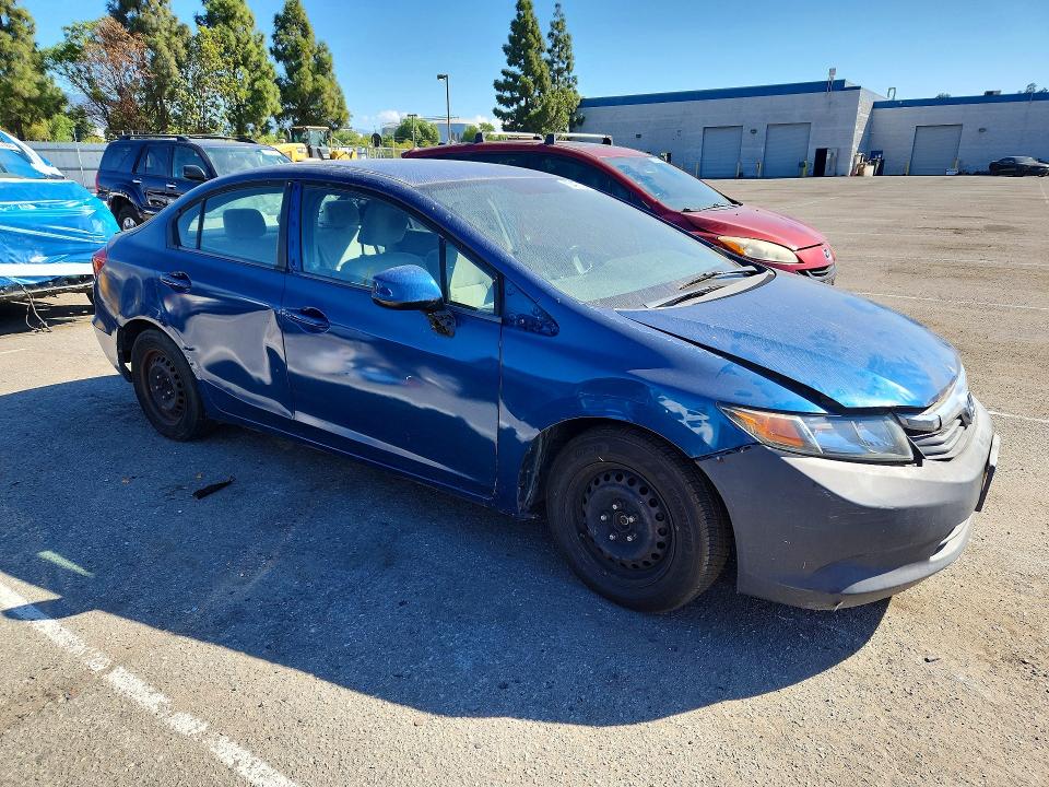 Aukcja sprzedaży 2012 Honda Civic, vin: 19XFB2F54CE344591, numer aukcji: 70487726