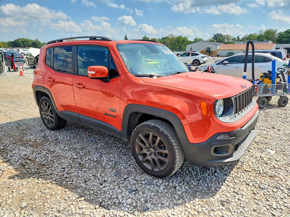 2016 Jeep Renegade მანქანა იყიდება აუქციონზე, vin: ZACCJBBWXGPD09857, აუქციონის ნომერი: 68563686