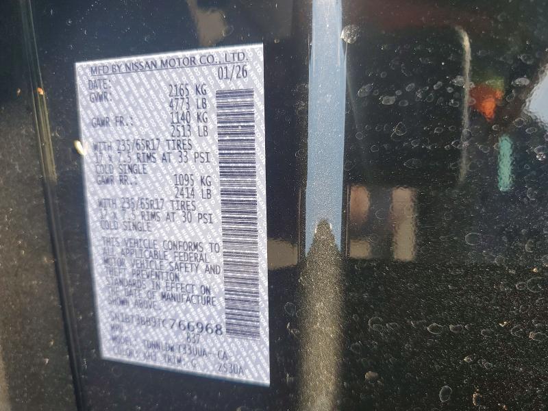 2026 Nissan Rogue მანქანა იყიდება აუქციონზე, vin: 5N1BT3BB9TC766968, აუქციონის ნომერი: 67909566