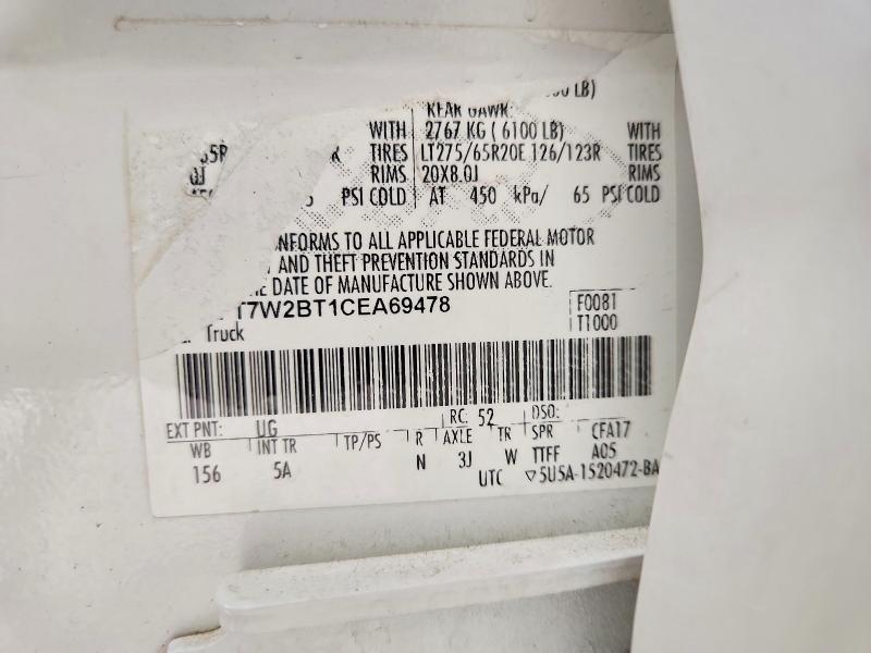 Продажа на аукционе авто 2012 Ford F250, vin: 1FT7W2BT1CEA69478, номер лота: 69424196