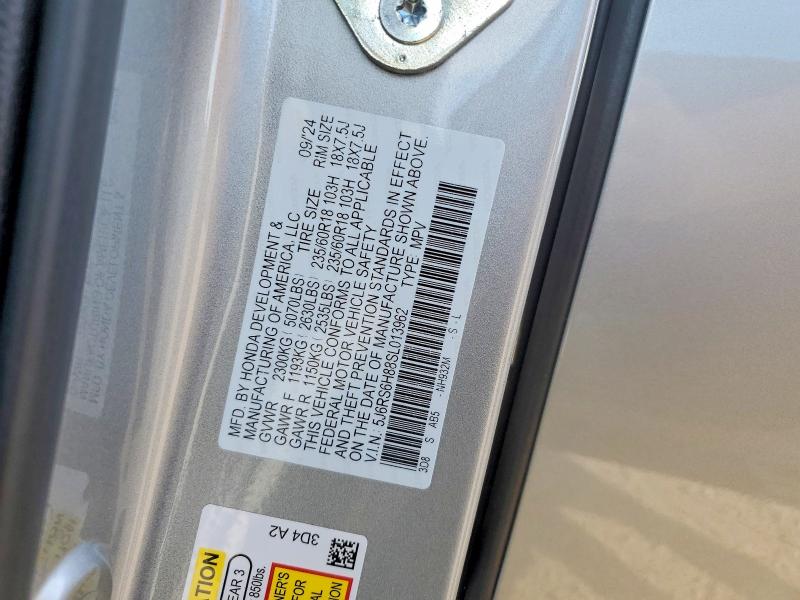 Продажа на аукционе авто 2025 Honda Cr-v, vin: 5J6RS6H88SL013962, номер лота: 67672716