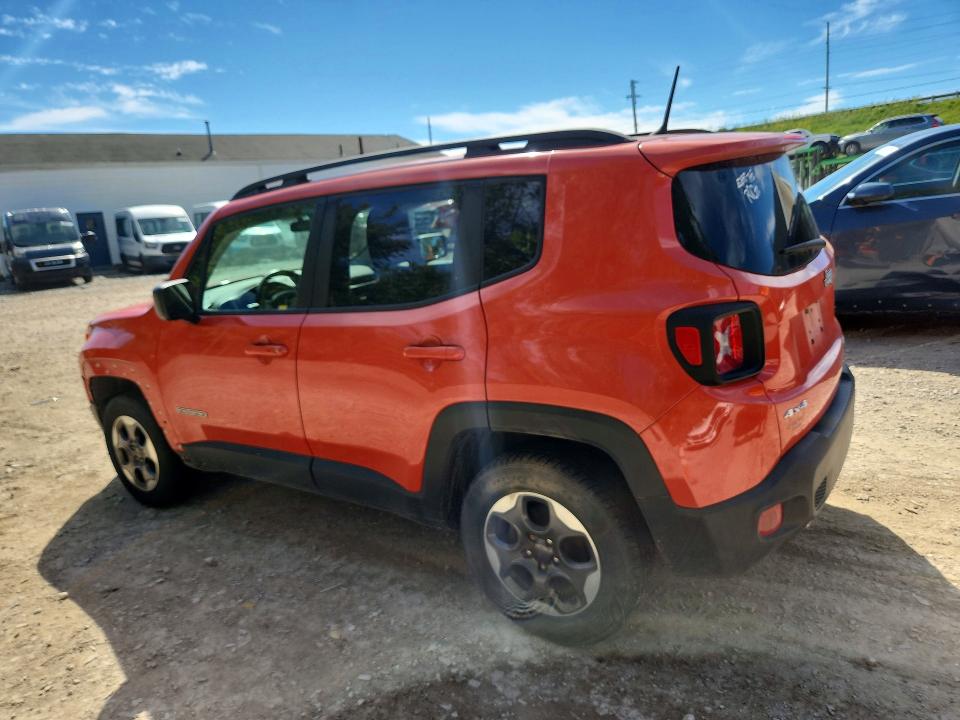 Продажа на аукционе авто 2016 Jeep Renegade, vin: ZACCJBAT2GPD60289, номер лота: 69771956
