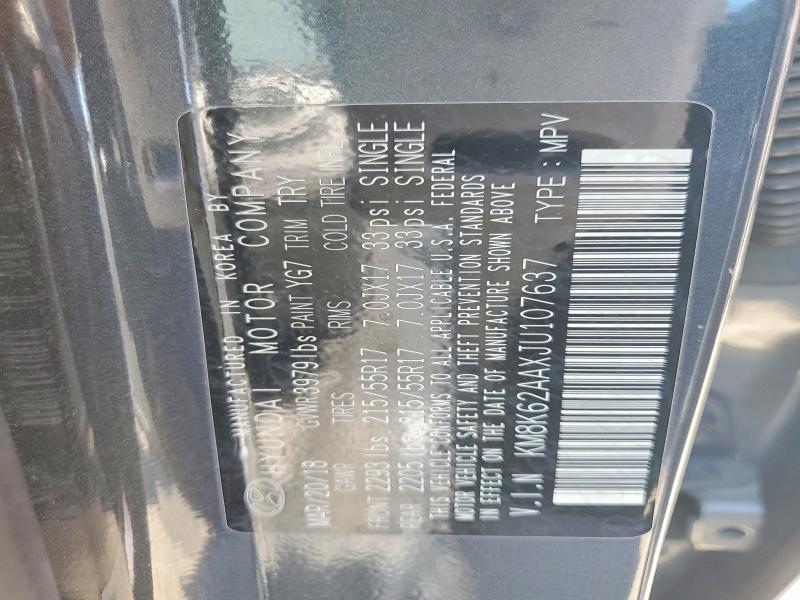 Aukcja sprzedaży 2018 Hyundai Kona, vin: KM8K62AAXJU107637, numer aukcji: 70111886