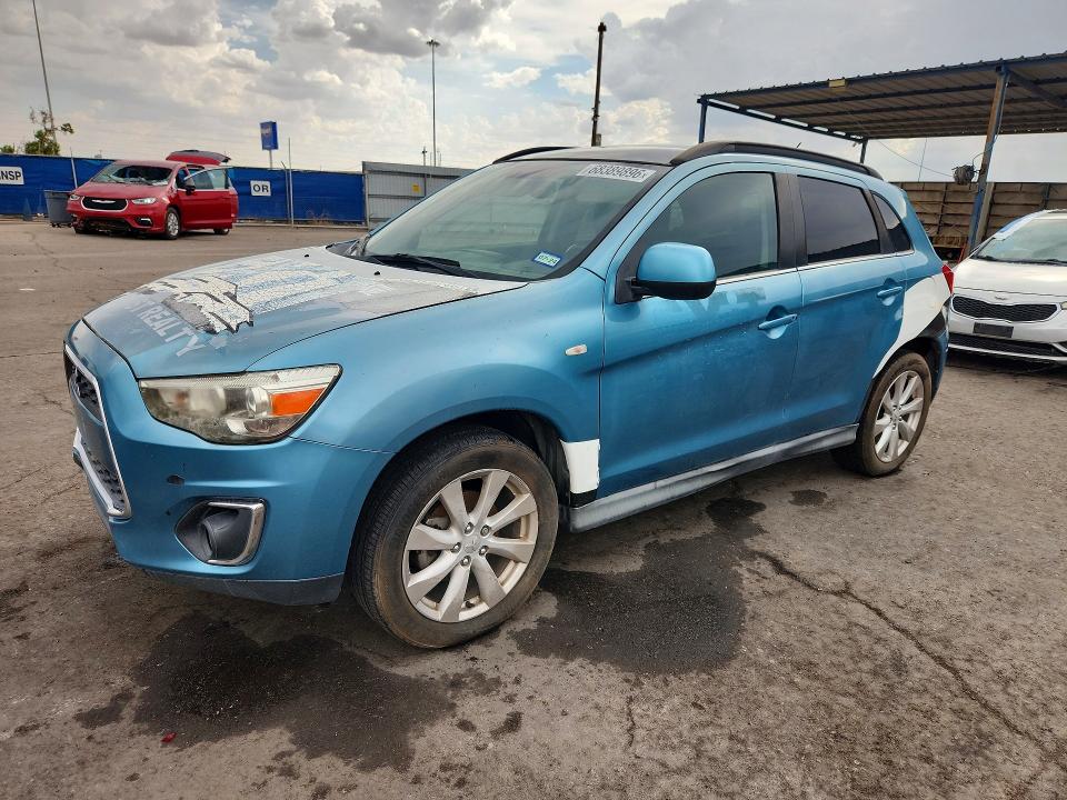 2013 Mitsubishi Outlander Sport მანქანა იყიდება აუქციონზე, vin: 4A4AP4AU5DE003504, აუქციონის ნომერი: 68389896