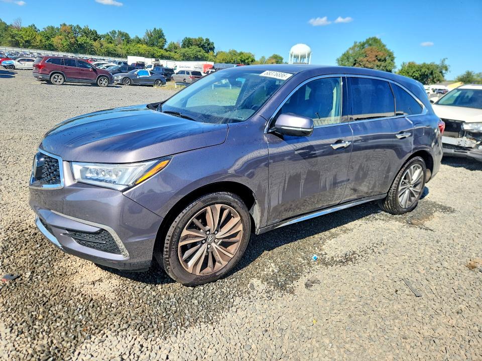2020 Acura Mdx მანქანა იყიდება აუქციონზე, vin: 5J8YD4H57LL044953, აუქციონის ნომერი: 68376886