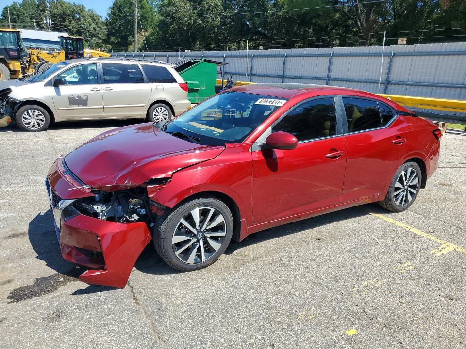 2023 Nissan Sentra მანქანა იყიდება აუქციონზე, vin: 3N1AB8CV0PY276993, აუქციონის ნომერი: 68966046