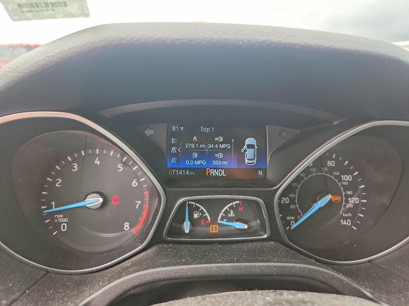 2016 Ford Focus მანქანა იყიდება აუქციონზე, vin: 1FADP3K22GL310940, აუქციონის ნომერი: 68250166