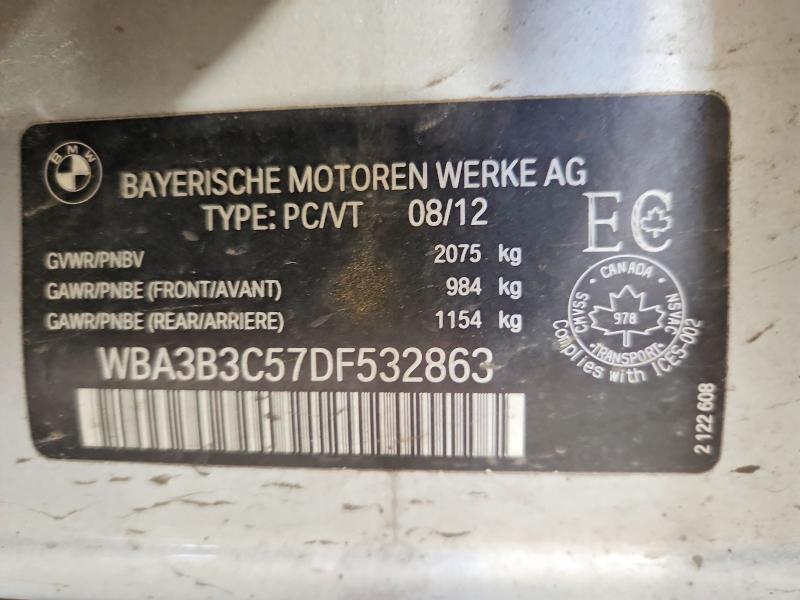 Aukcja sprzedaży 2013 Bmw 328, vin: WBA3B3C57DF532863, numer aukcji: 69631066