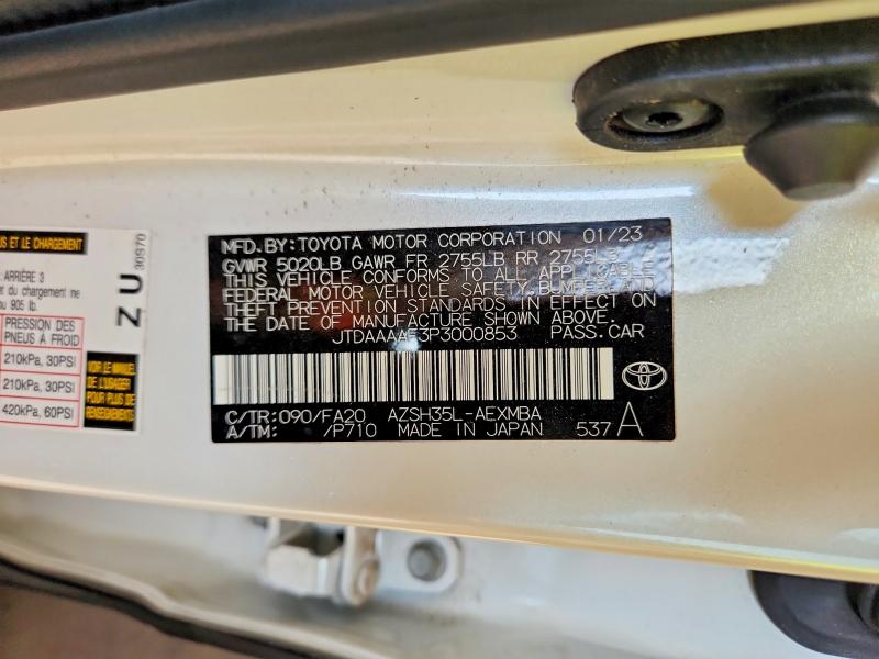 Aukcja sprzedaży 2023 Toyota Crown, vin: JTDAAAAF3P3000853, numer aukcji: 68337436