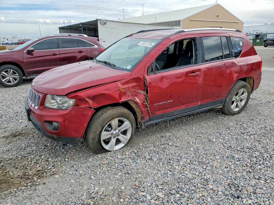 2012 Jeep Compass მანქანა იყიდება აუქციონზე, vin: 1C4NJDBB7CD537907, აუქციონის ნომერი: 70297736