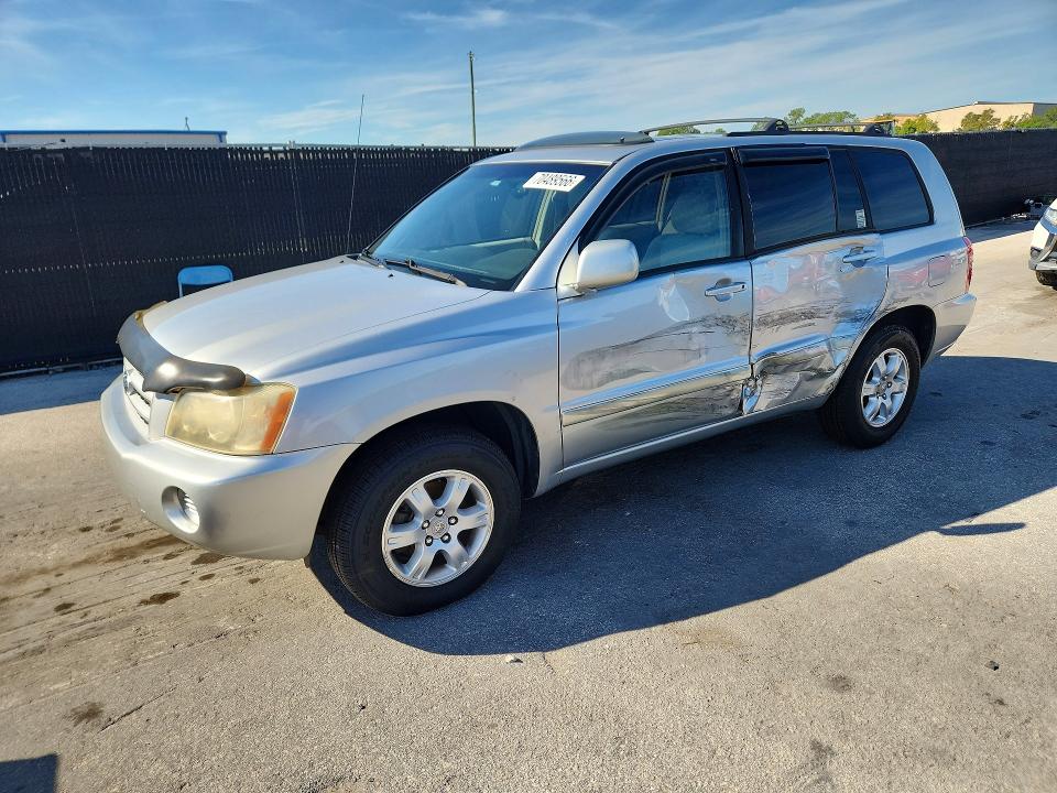 Auction sale of the 2003 Toyota Highlander, vin: JTEGF21AX30076552, lot number: 70489566