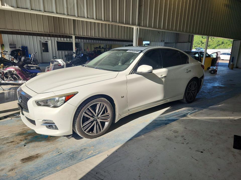 2015 Infiniti Q50 მანქანა იყიდება აუქციონზე, vin: JN1BV7AR5FM421023, აუქციონის ნომერი: 68345016