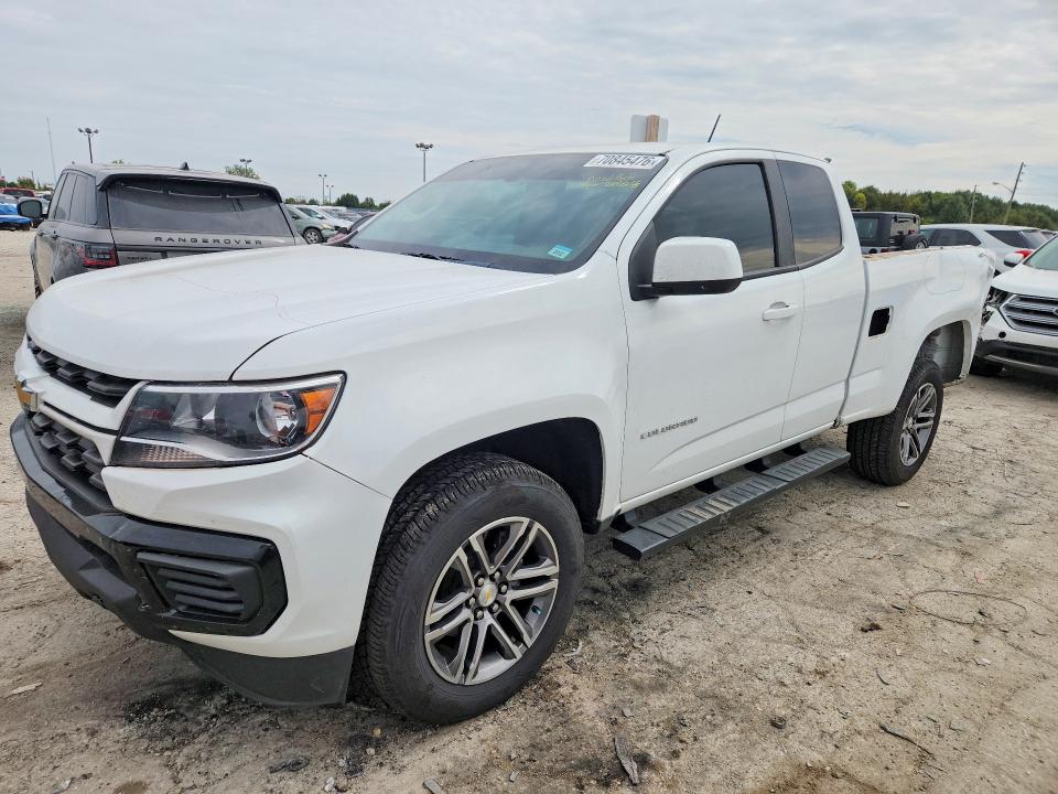 70845476 :رقم المزاد ، 1GCHTBEN3M1281544 vin ، 2021 Chevrolet Colorado مزاد بيع