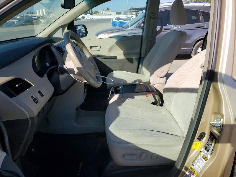 2012 Toyota Sienna მანქანა იყიდება აუქციონზე, vin: 5TDKK3DC9CS209151, აუქციონის ნომერი: 70046196