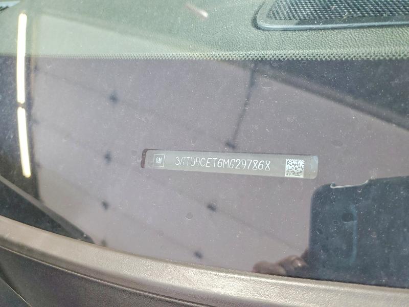 2021 Gmc Sierra მანქანა იყიდება აუქციონზე, vin: 3GTU9CET6MG297868, აუქციონის ნომერი: 67519746