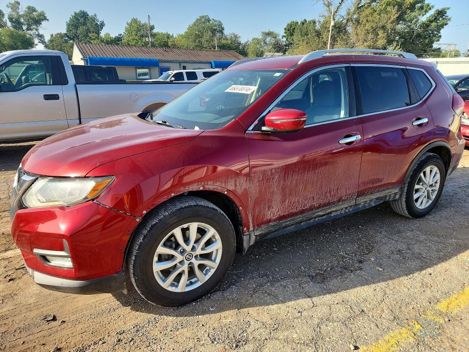 2019 Nissan Rogue მანქანა იყიდება აუქციონზე, vin: 5N1AT2MT4KC837634, აუქციონის ნომერი: 69370016