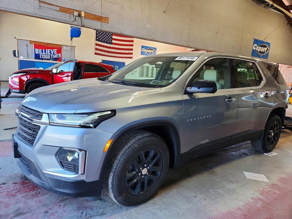 68177516 :رقم المزاد ، 1GNEVFKW0PJ337985 vin ، 2023 Chevrolet Traverse مزاد بيع