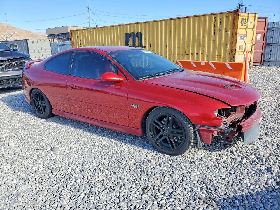 67447846 :رقم المزاد ، 6G2VX12U16L818620 vin ، 2006 Pontiac Gto مزاد بيع