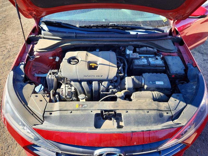 2019 Hyundai Elantra მანქანა იყიდება აუქციონზე, vin: 5NPD84LF1KH458122, აუქციონის ნომერი: 70304226