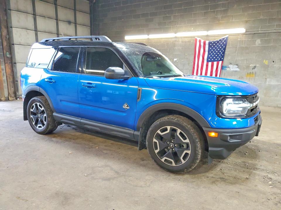 68223896 :رقم المزاد ، 3FMCR9C60NRD72125 vin ، 2022 Ford Bronco Sport مزاد بيع