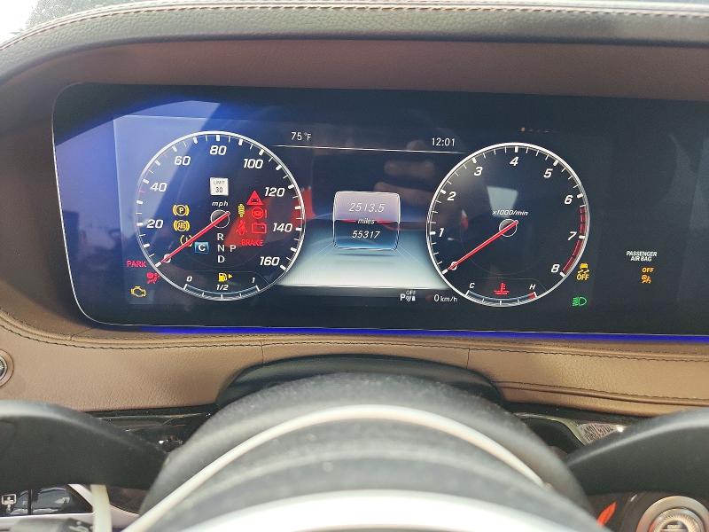 70451396 :رقم المزاد ، WDDUG6GB0JA350849 vin ، 2018 Mercedes-benz S مزاد بيع