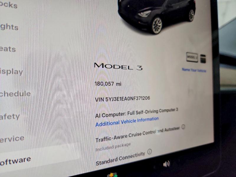 Продажа на аукционе авто 2022 Tesla Model 3, vin: 5YJ3E1EA0NF371206, номер лота: 69934596
