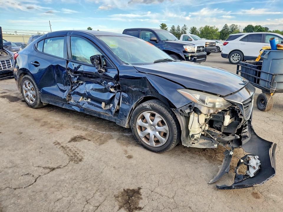 2014 Mazda 3 მანქანა იყიდება აუქციონზე, vin: JM1BM1U70E1123194, აუქციონის ნომერი: 69874696