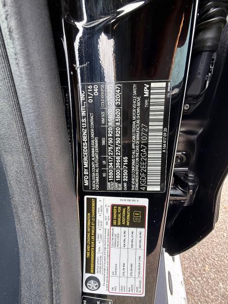 Продаж на аукціоні авто 2016 Mercedes-benz Gl, vin: 4JGDF2EE2GA710727, номер лоту: 68899386