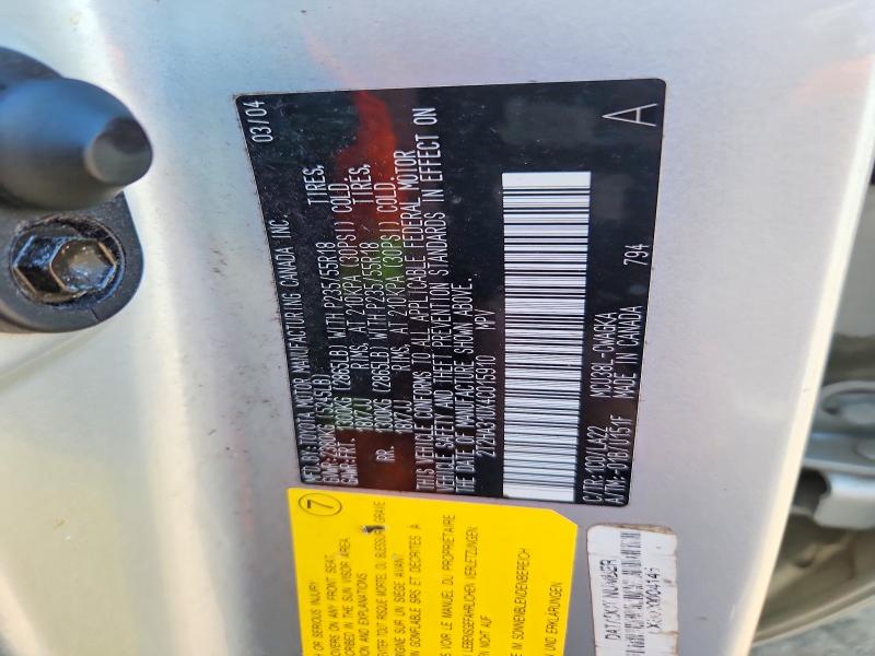 Aukcja sprzedaży 2004 Lexus Rx, vin: 2T2HA31UX4C015910, numer aukcji: 68446736