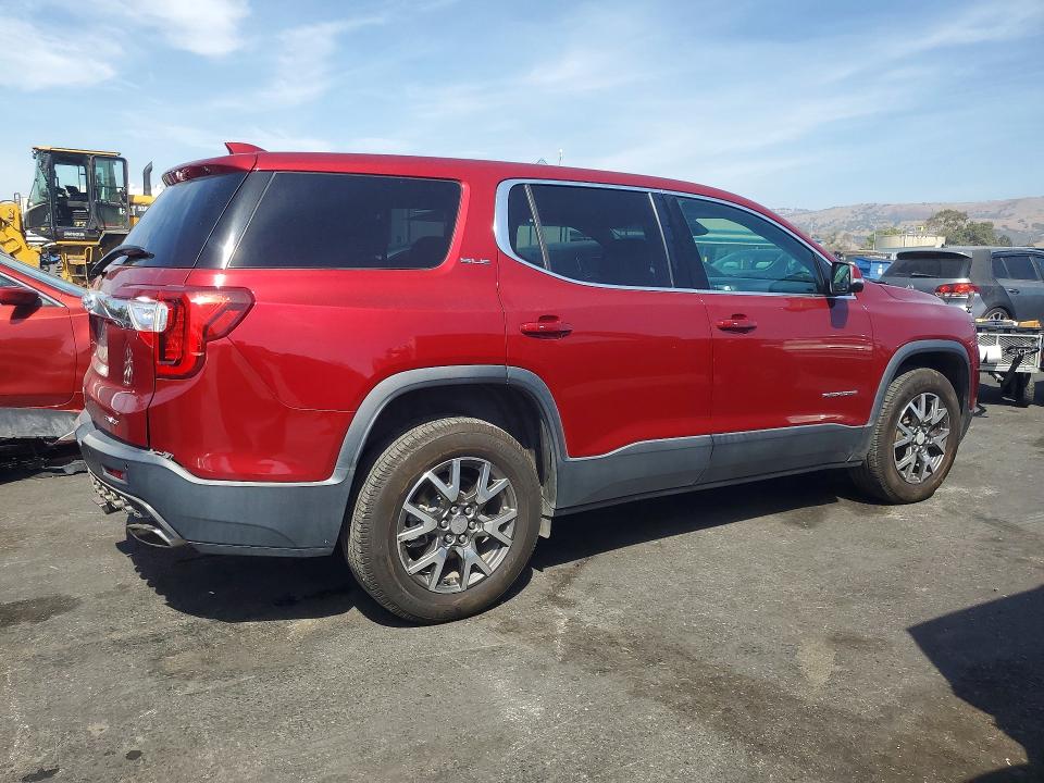 69999136 :رقم المزاد ، 1GKKNRLS4LZ195844 vin ، 2020 Gmc Acadia مزاد بيع