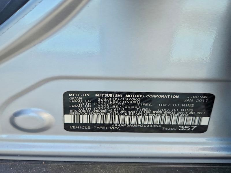 Aukcja sprzedaży 2017 Mitsubishi Outlander Sport, vin: JA4AP3AU8HZ033364, numer aukcji: 68746136