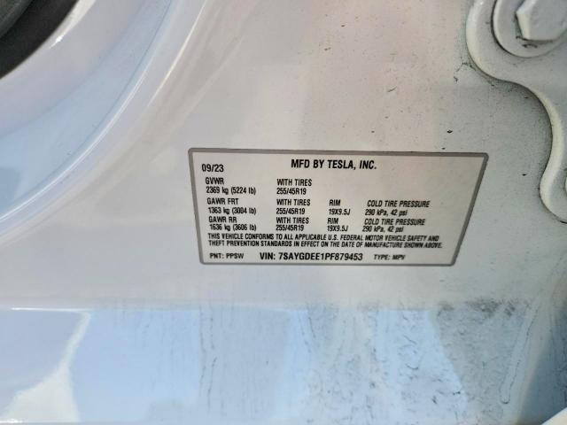Aukcja sprzedaży 2023 Tesla Model Y, vin: 7SAYGDEE1PF879453, numer aukcji: 68160776