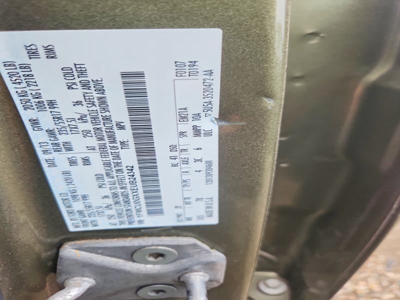 67905106 :رقم المزاد ، 1FMCU0GXXEUB24342 vin ، 2014 Ford Escape مزاد بيع
