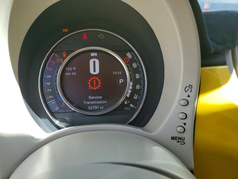 69842566 :رقم المزاد ، 3C3CFFKR2HT535652 vin ، 2017 Fiat 500 مزاد بيع