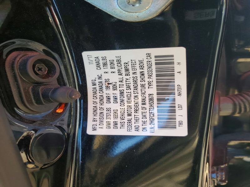 2018 Honda Civic მანქანა იყიდება აუქციონზე, vin: 2HGFC2F72JH508678, აუქციონის ნომერი: 68234696