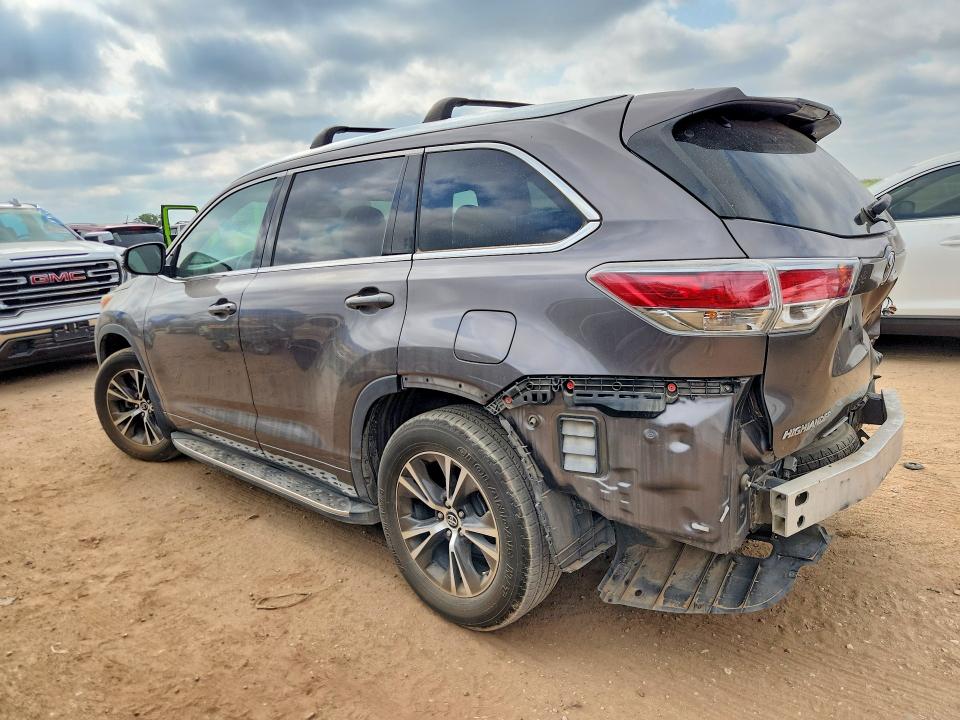 68641096 :رقم المزاد ، 5TDKKRFH2GS156844 vin ، 2016 Toyota Highlander مزاد بيع