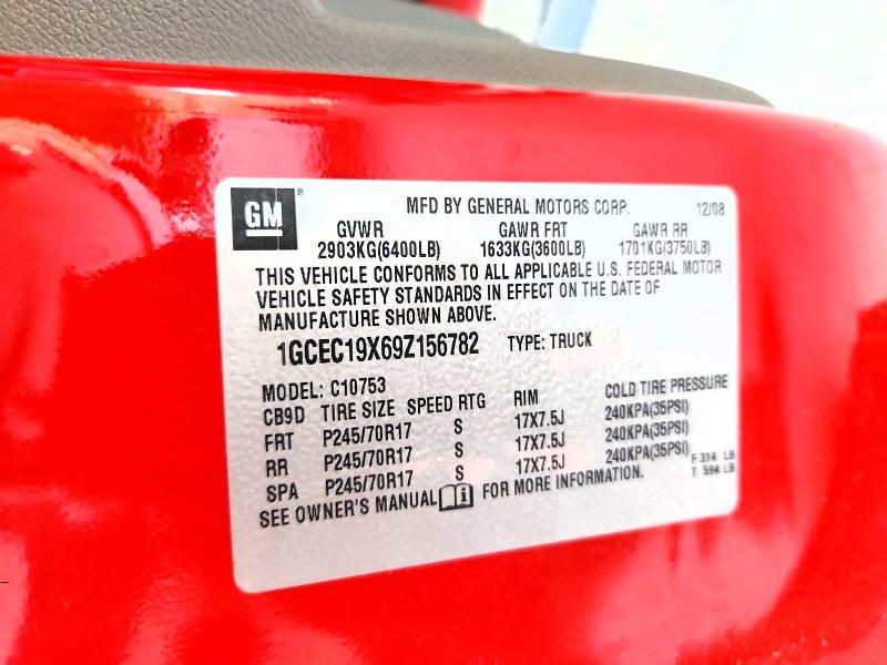 67364376 :رقم المزاد ، 1GCEC19X69Z156782 vin ، 2009 Chevrolet Silverado مزاد بيع