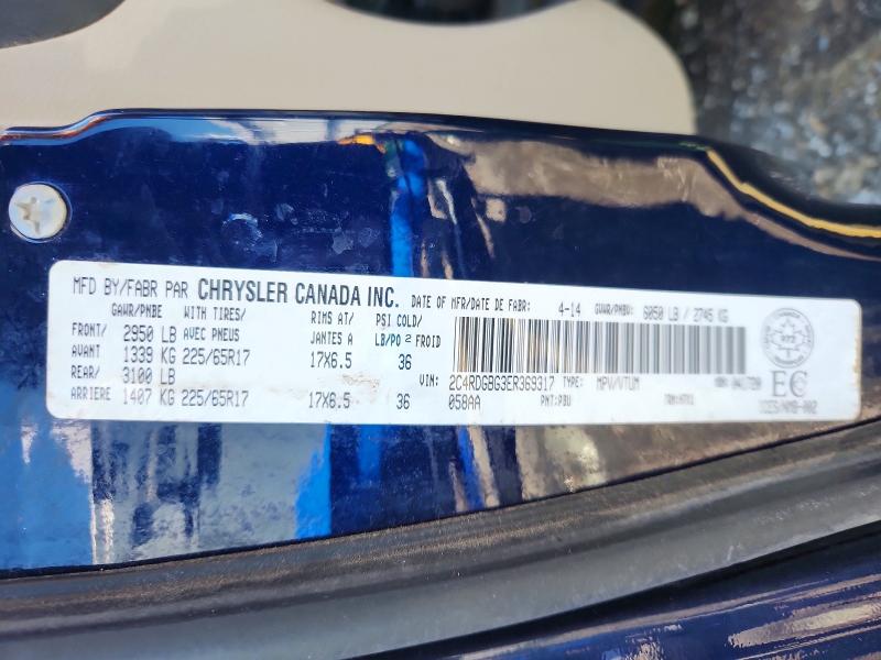 Продаж на аукціоні авто 2014 Dodge Grand Caravan, vin: 2C4RDGBG3ER369317, номер лоту: 67422096