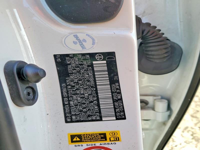 Продажа на аукционе авто 2016 Toyota Mirai, vin: JTDBVRBD6GA000734, номер лота: 70706326