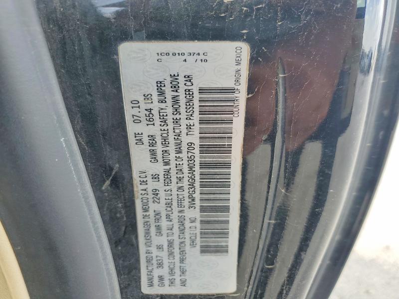 Aukcja sprzedaży 2010 Volkswagen New Beetle, vin: 3VWPG3AG6AM035709, numer aukcji: 69145226