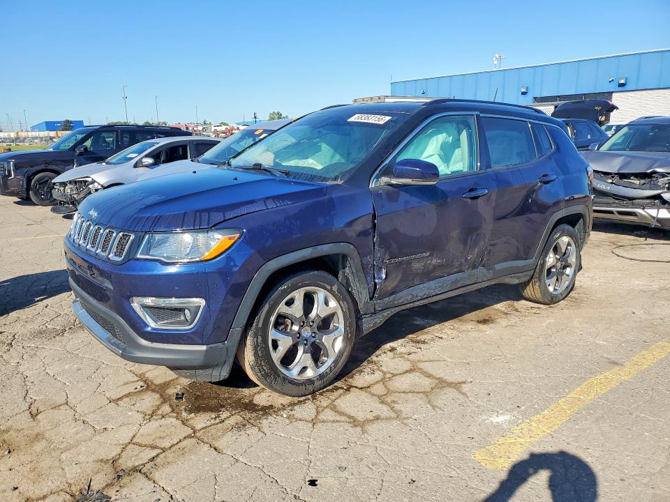 2020 Jeep Compass მანქანა იყიდება აუქციონზე, vin: 3C4NJDCB1LT116841, აუქციონის ნომერი: 68383156