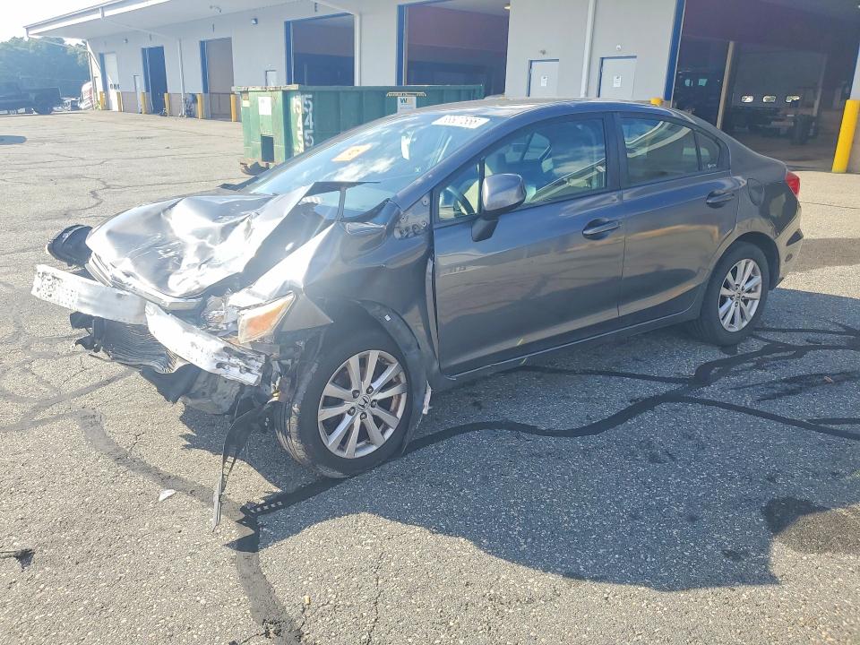 2012 Honda Civic მანქანა იყიდება აუქციონზე, vin: 19XFB2F59CE361838, აუქციონის ნომერი: 68607556