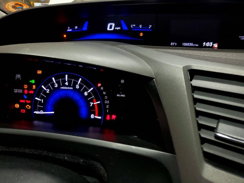 Продажа на аукционе авто 2012 Honda Civic, vin: 19XFB2F93CE307700, номер лота: 68646836