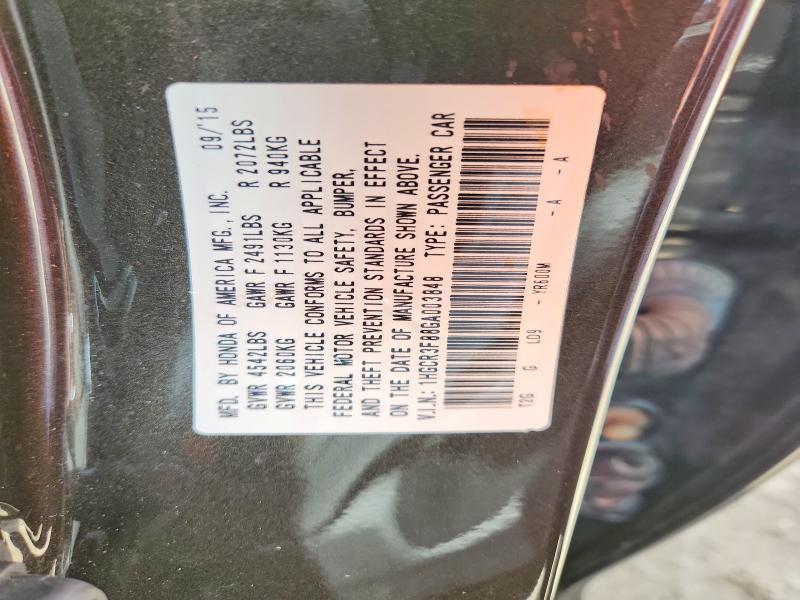 2016 Honda Accord მანქანა იყიდება აუქციონზე, vin: 1HGCR3F88GA003848, აუქციონის ნომერი: 70018936