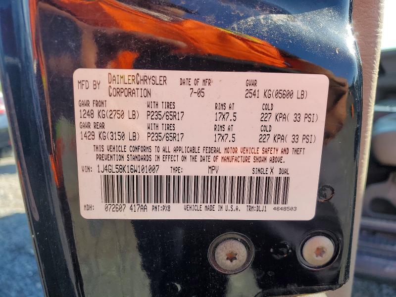 Продажа на аукционе авто 2006 Jeep Liberty, vin: 1J4GL58K16W101007, номер лота: 68531186