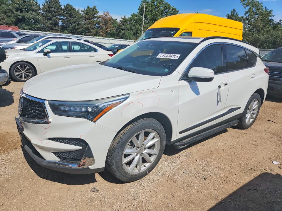 2020 Acura Rdx მანქანა იყიდება აუქციონზე, vin: 5J8TC2H39LL016250, აუქციონის ნომერი: 67689496